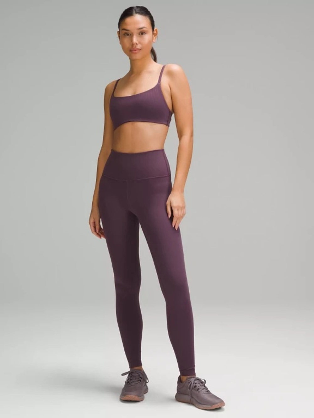Lululemon Wunder Train High-Rise Ribbed Tights 28"